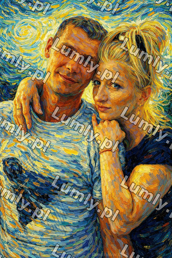 Obraz na płótnie (canvas) w czarnej ramce za szkłem - Rozmiar 50×75 cm
