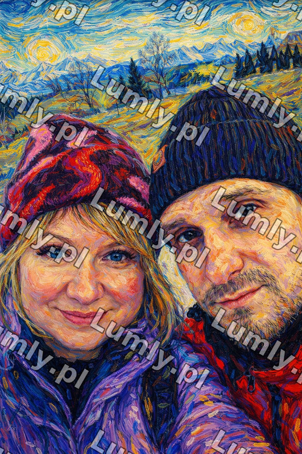 Obraz na płótnie - rama American box drewno - Rozmiar 40×60 cm