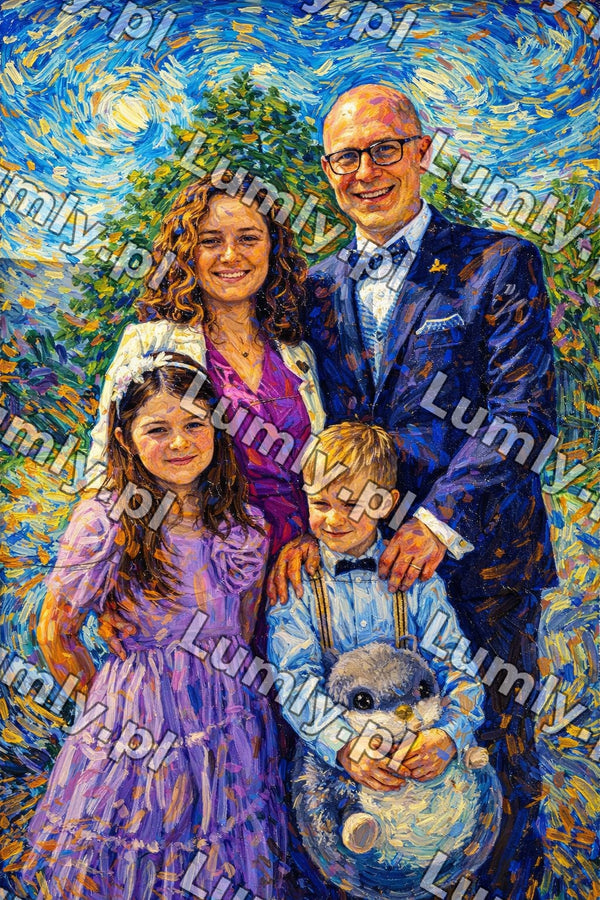 Plakat w czarnej ramce za szkłem - Rozmiar 20×30 cm