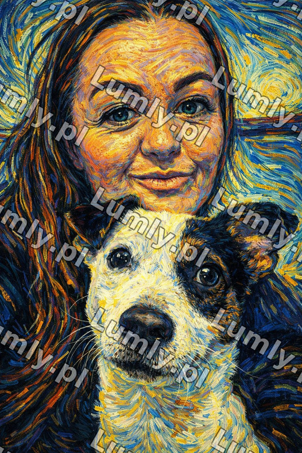 Plakat w czarnej ramce za szkłem - Rozmiar 60×90 cm