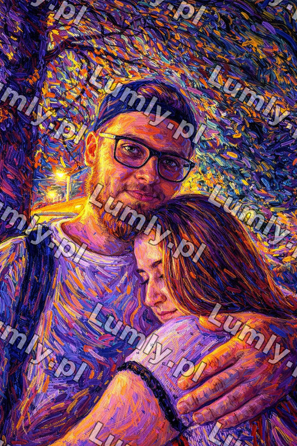 Plakat w czarnej ramce za szkłem - Rozmiar 20×30 cm
