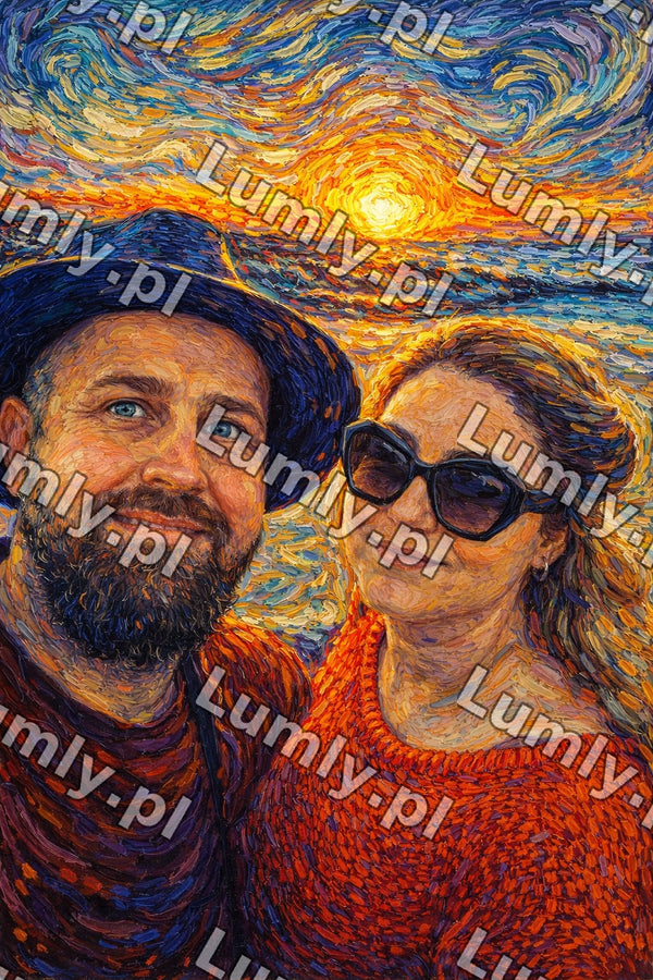 Wydruk na szkle na podstawce LED - Rozmiar 20×30 cm