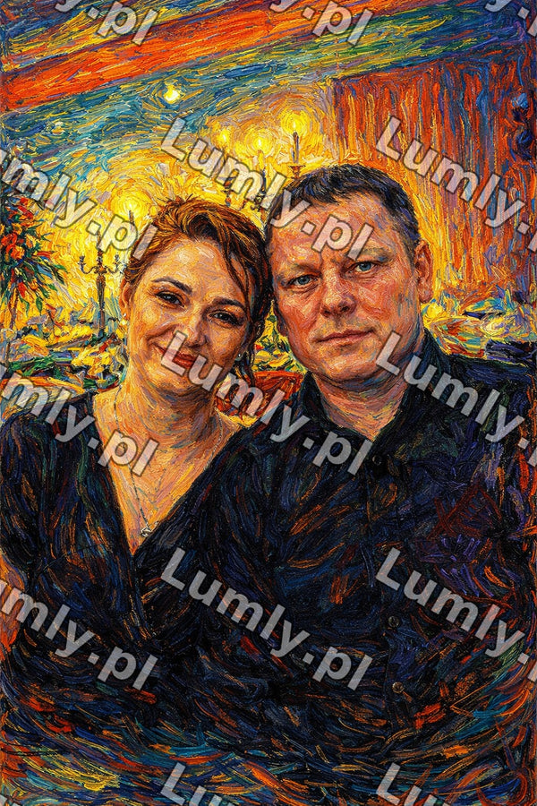 Plakat w czarnej ramce za szkłem - Rozmiar 20×30 cm