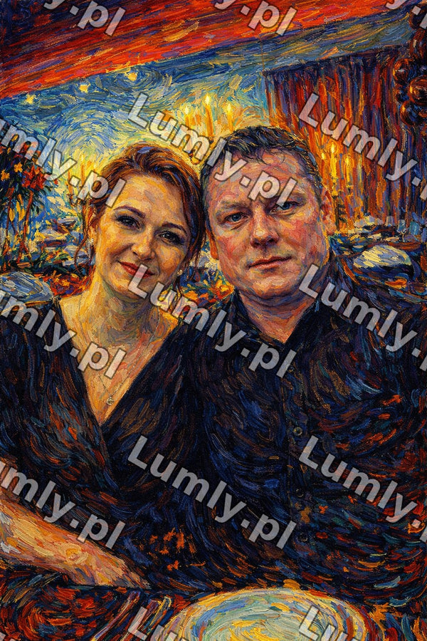 Plakat w białej ramce za szkłem - Rozmiar 20×30 cm