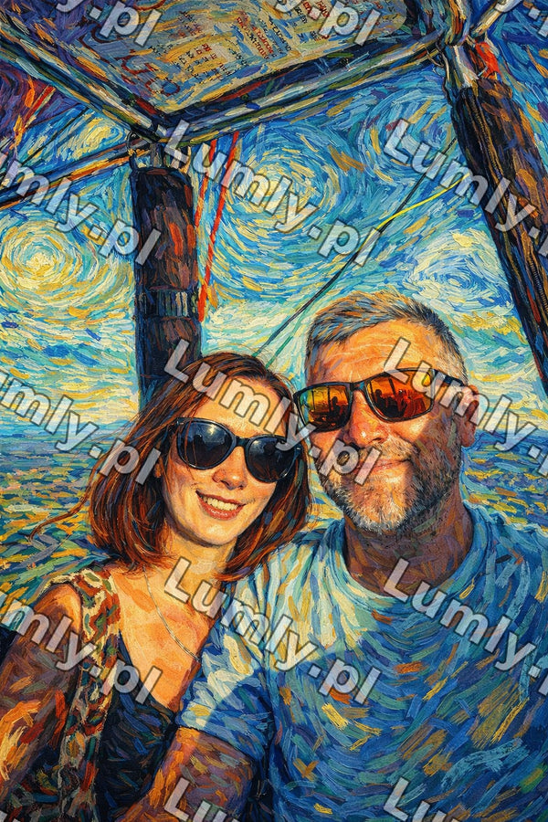 Plakat w białej ramce za szkłem - Rozmiar 30×45 cm