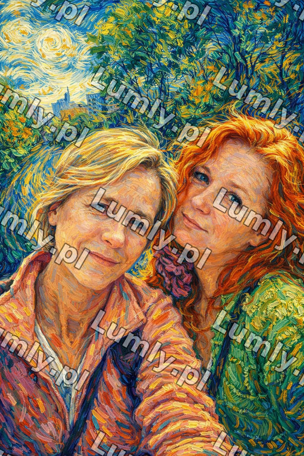 Obraz na płótnie - rama American box drewno - Rozmiar 40×60 cm