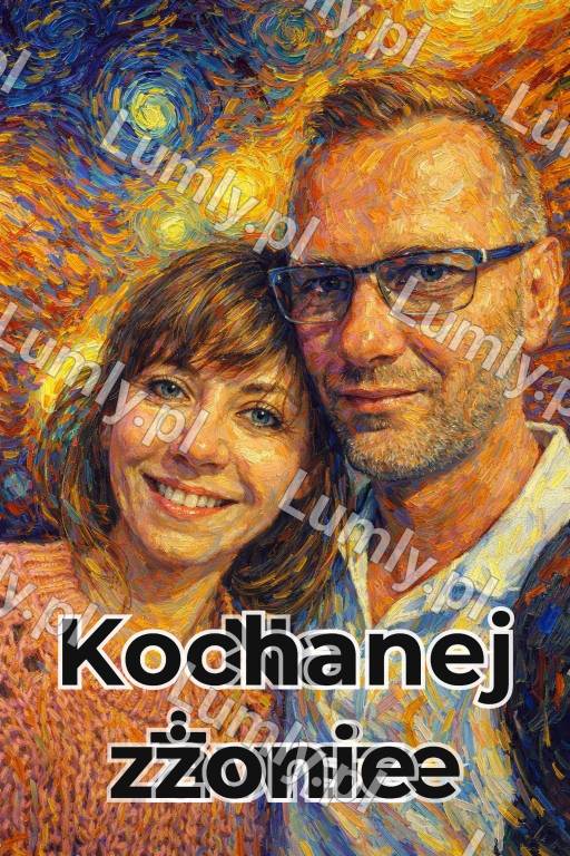Plakat w drewnianej ramce za szkłem - Rozmiar 60×90 cm