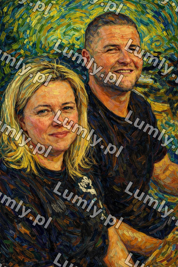 Obraz na płótnie - rama American box czarna - Rozmiar 50×75 cm