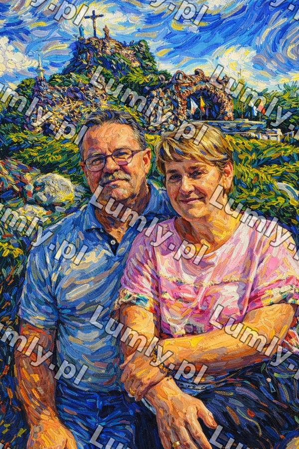 Obraz na płótnie - rama American box drewno - Rozmiar 60×90 cm