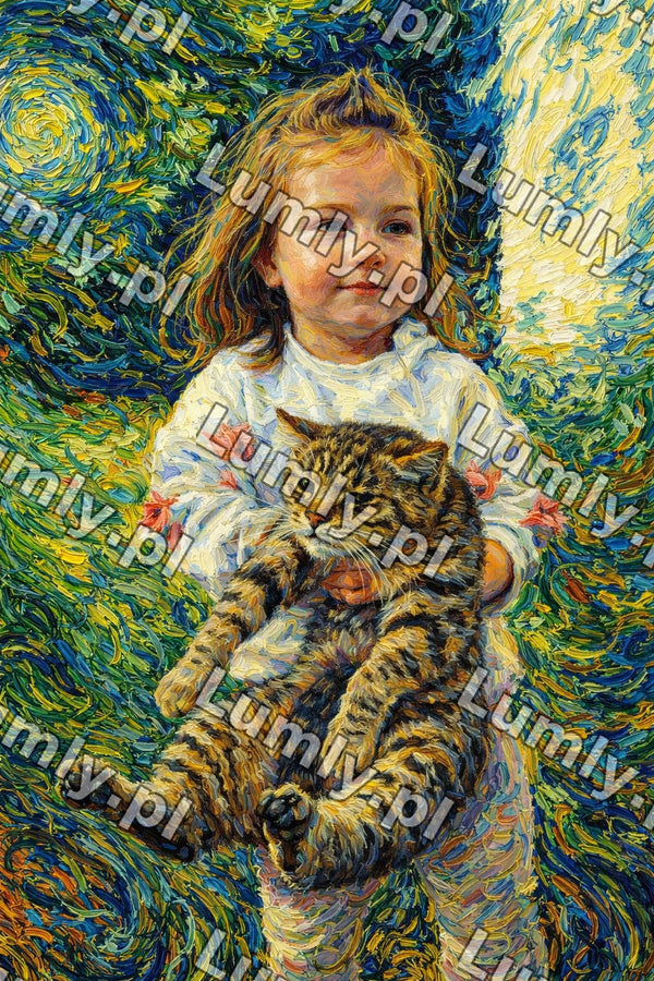 Plakat w drewnianej ramce za szkłem - Rozmiar 30×45 cm