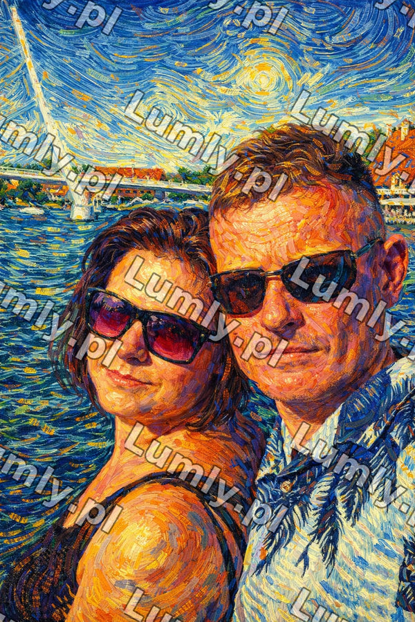 Plakat w drewnianej ramce za szkłem - Rozmiar 30×45 cm