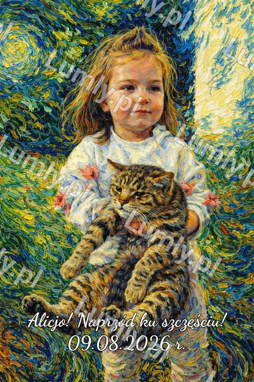 Plakat w drewnianej ramce za szkłem - Rozmiar 30×45 cm