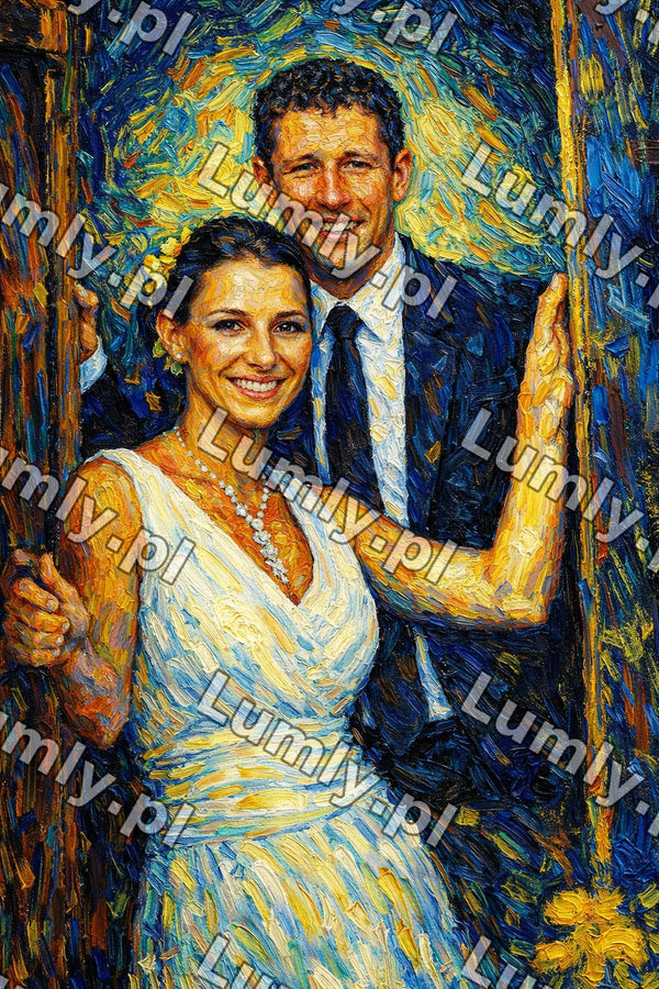 Obraz na płótnie - rama American box drewno - Rozmiar 40×60 cm