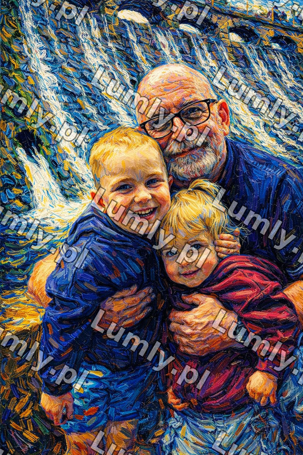 Obraz na płótnie - rama American box drewno - Rozmiar 30×45 cm