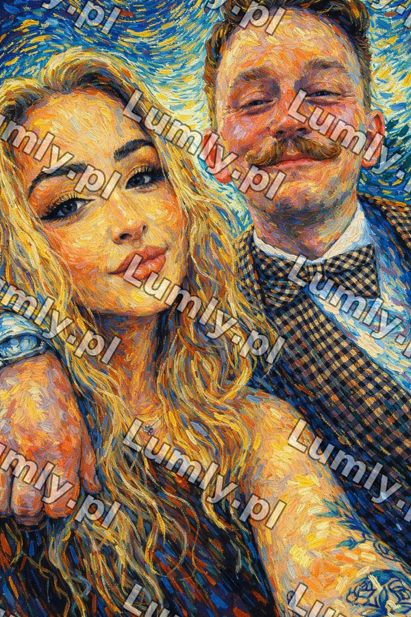 Plakat w drewnianej ramce za szkłem - Rozmiar 50×75 cm