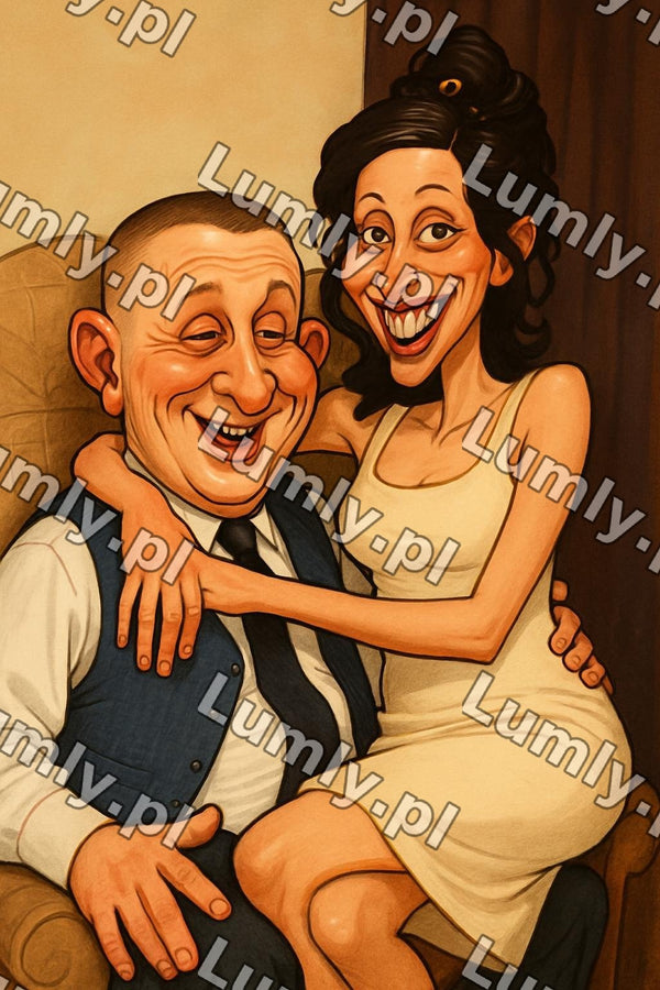Obraz na płótnie - rama American box czarna - Rozmiar 40×60 cm