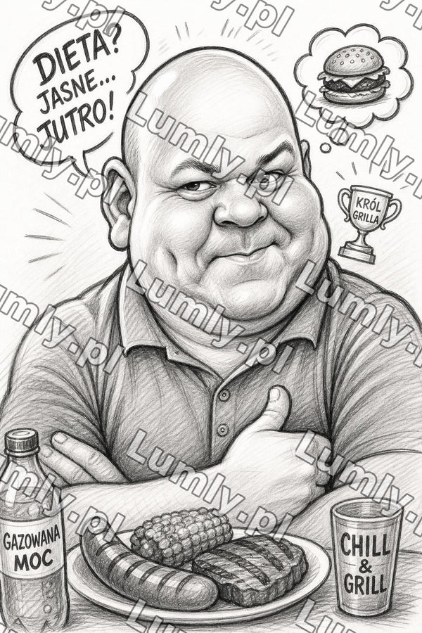Plakat w drewnianej ramce za szkłem - Rozmiar 20×30 cm