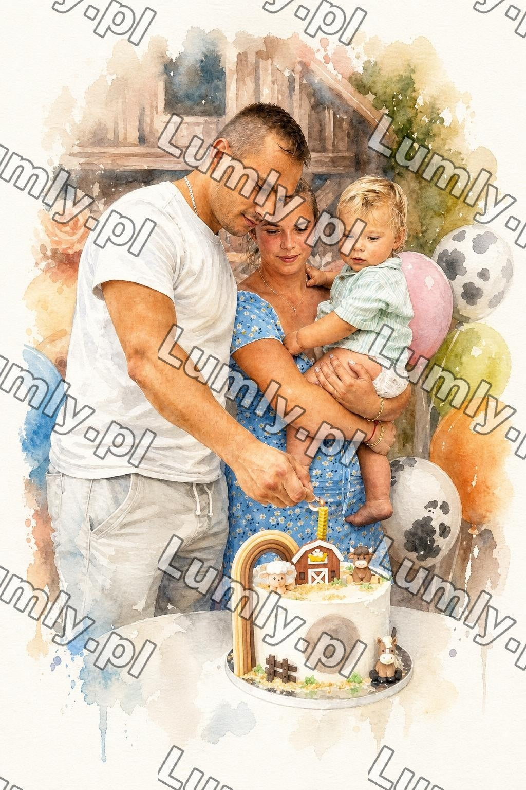 AI watercolor_ok for Obrazzezdj - 14746813