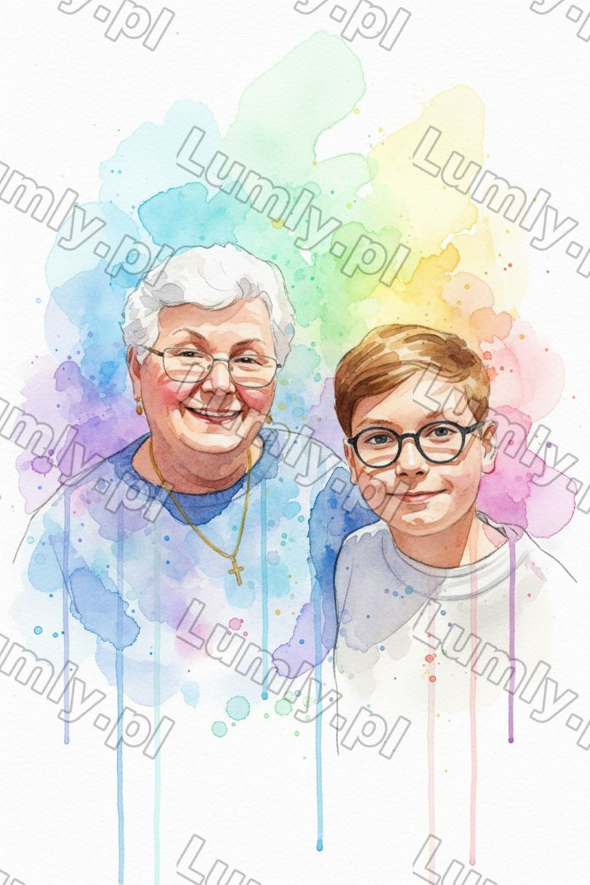 AI watercolor_ok for Obrazzezdj - 19846080