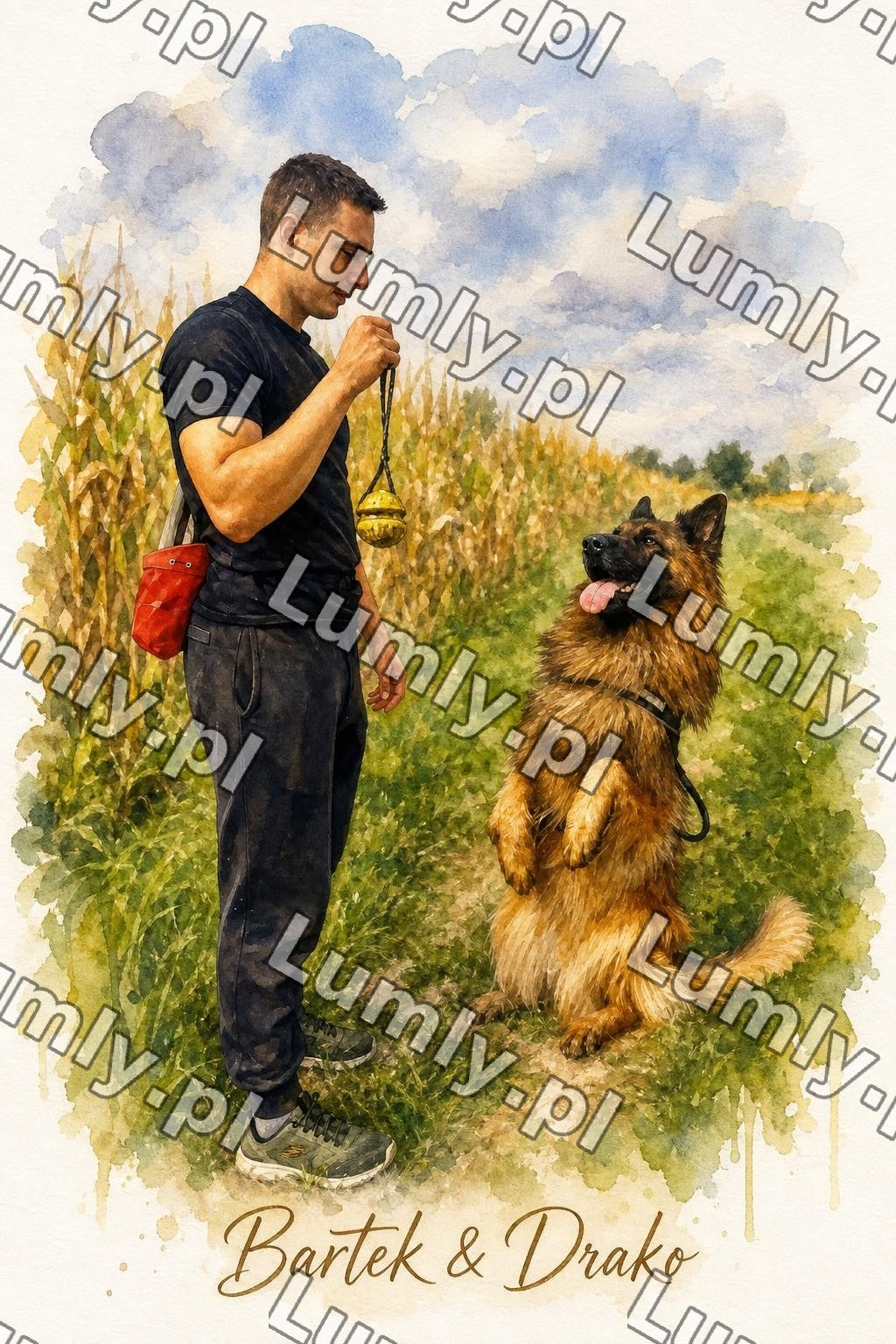 AI watercolor_ok for Obrazzezdj - 24556386