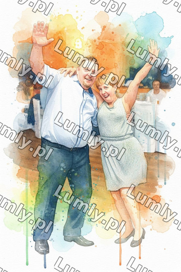 Plakat w czarnej ramce za szkłem - Rozmiar 20×30 cm