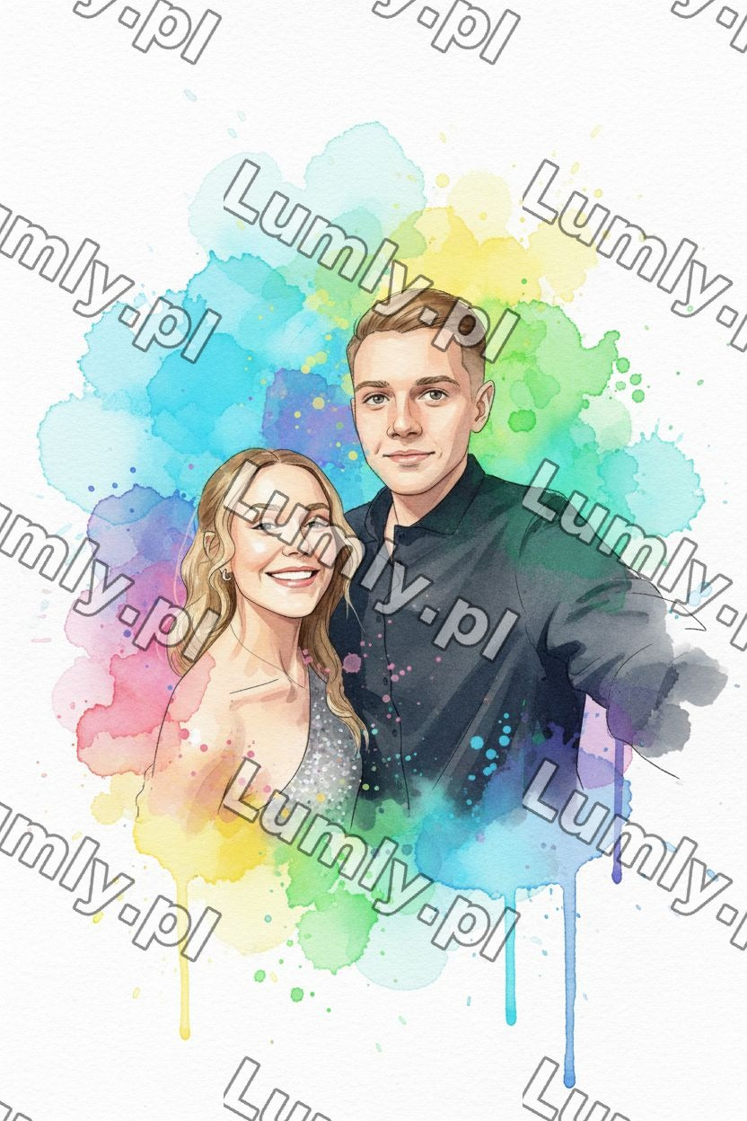 AI watercolor_ok for Obrazzezdj - 77685605