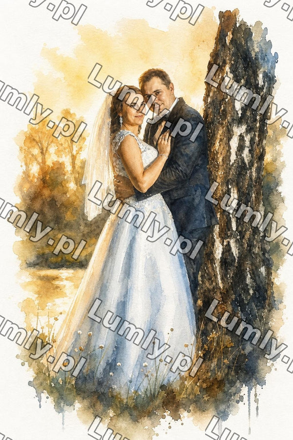 Obraz na płótnie - rama American box czarna - Rozmiar 30×45 cm