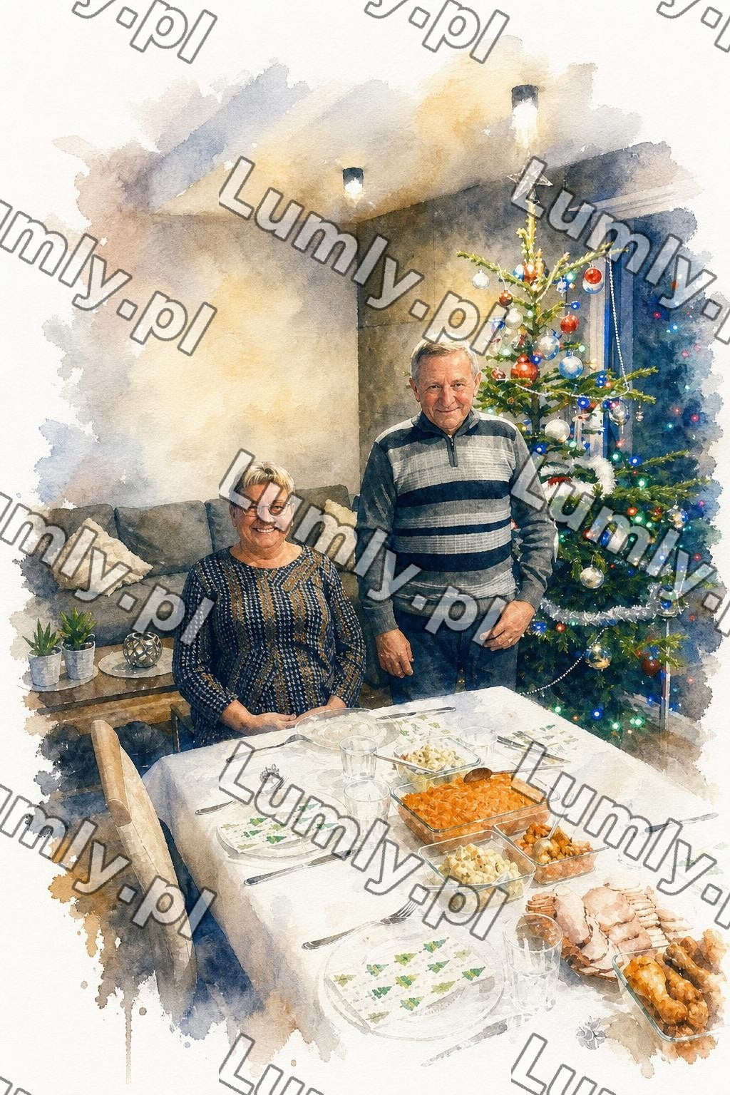 AI watercolor_ok for Obrazzezdj - 97436728
