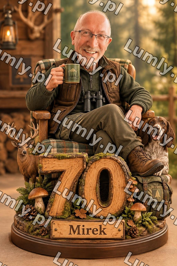 Plakat w czarnej ramce za szkłem - Rozmiar 30×45 cm