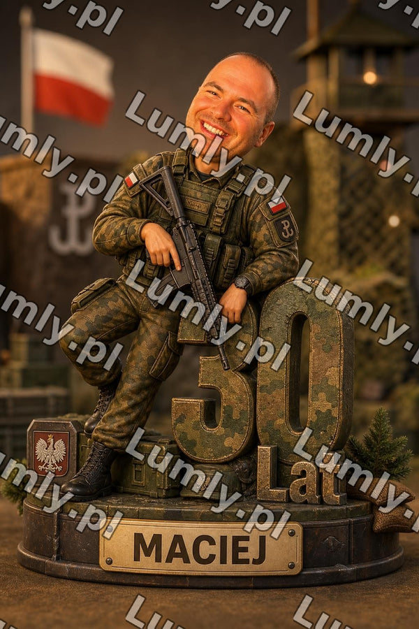 Plakat w czarnej ramce za szkłem - Rozmiar 40×60 cm