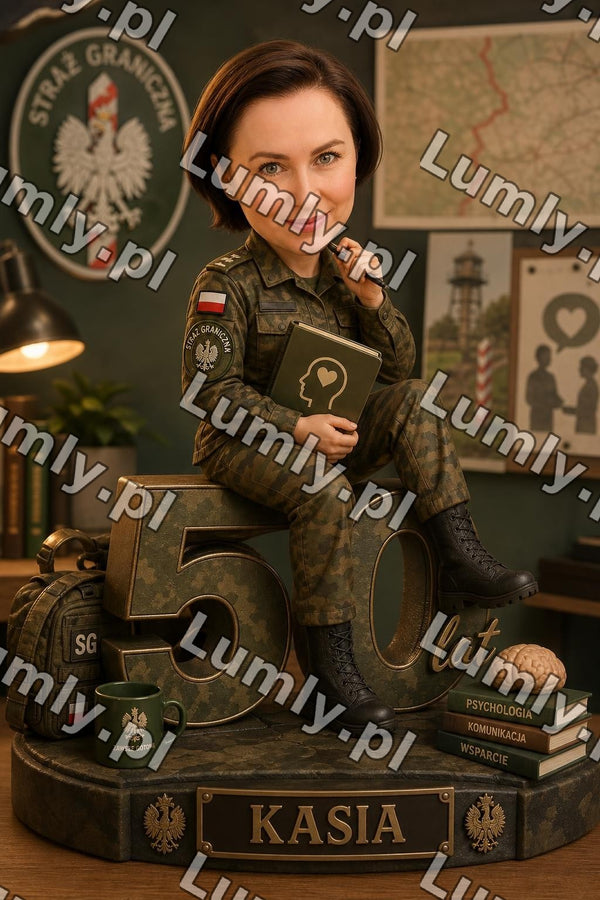 Plakat w czarnej ramce za szkłem - Rozmiar 40×60 cm
