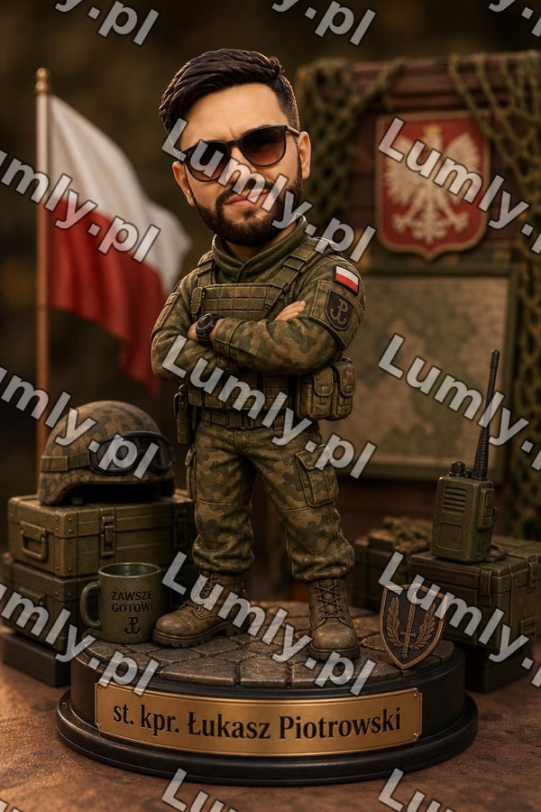 Plakat w czarnej ramce za szkłem - Rozmiar 30×45 cm