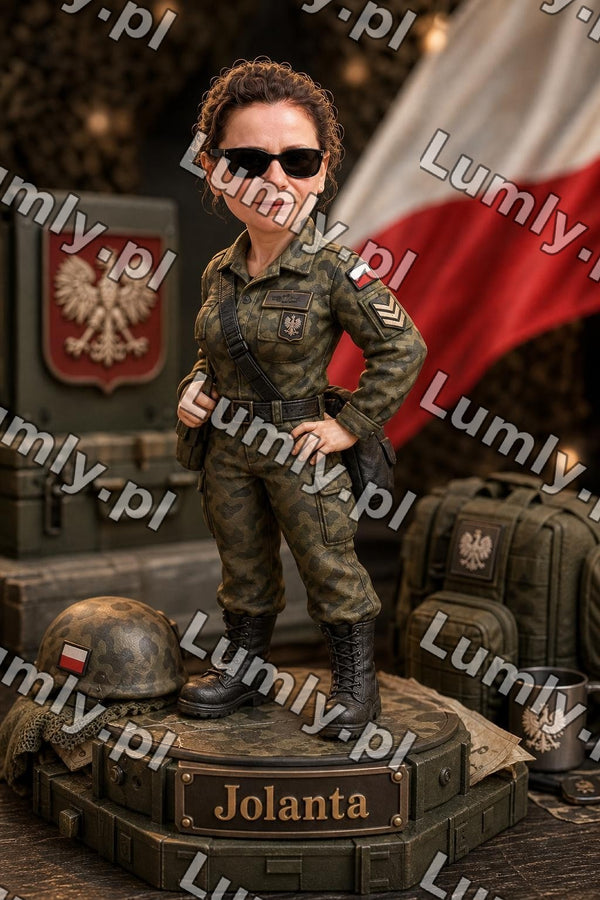 Wydruk na szkle na podstawce LED - Rozmiar 15×21 cm