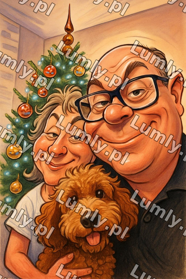 Wydruk na szkle na podstawce drewnianej - Rozmiar 15×21 cm