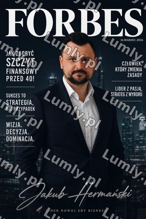 Plakat w czarnej ramce za szkłem - Rozmiar 30×45 cm