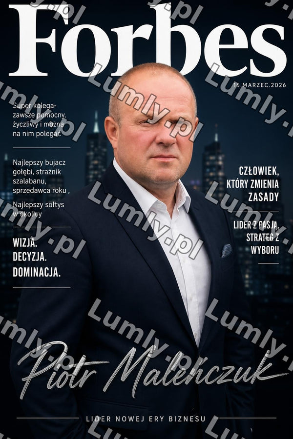 Plakat w białej ramce za szkłem - Rozmiar 40×60 cm