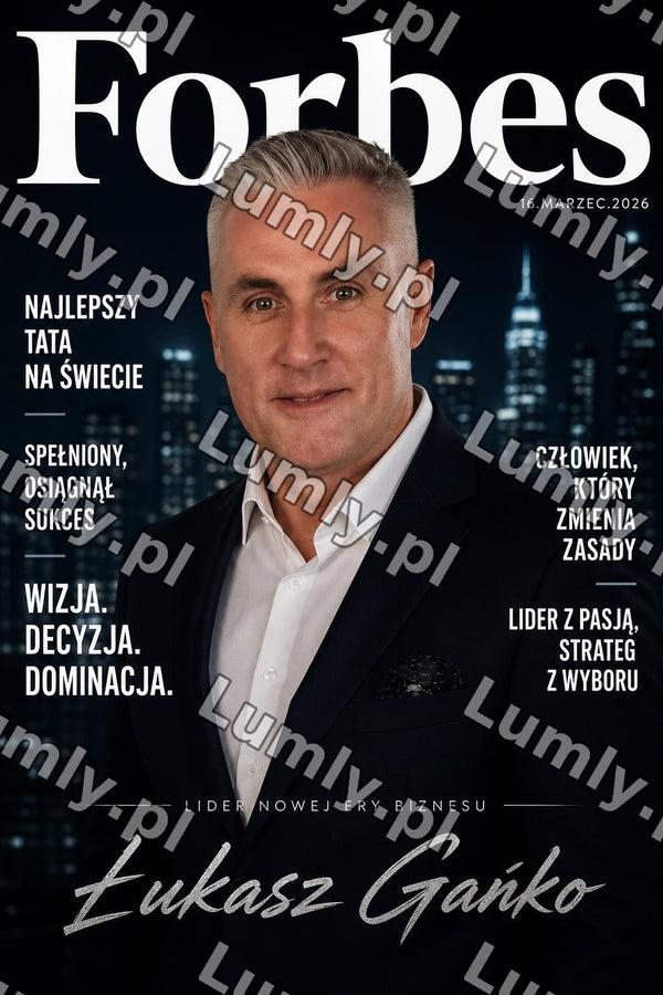 Plakat w czarnej ramce za szkłem - Rozmiar 30×45 cm