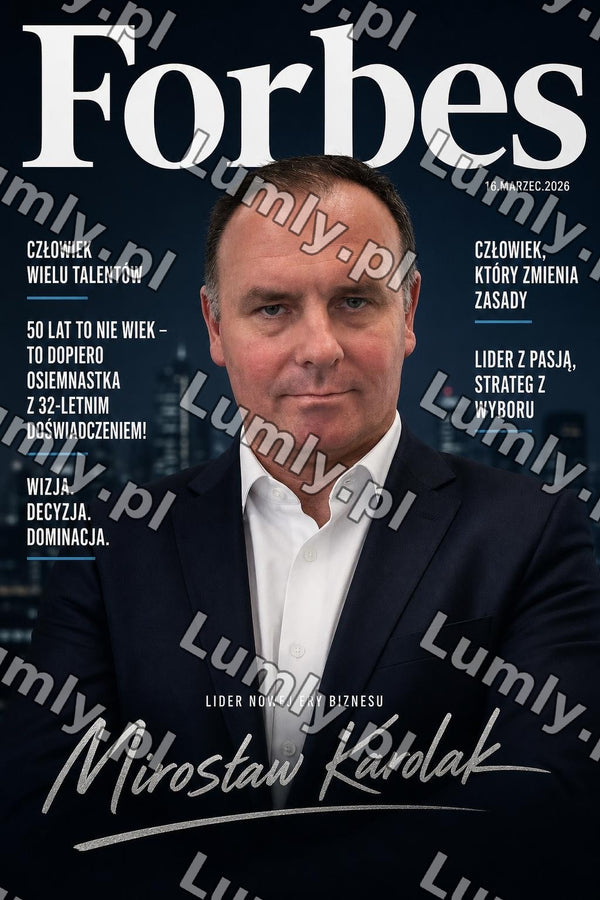 Plakat w czarnej ramce za szkłem - Rozmiar 30×45 cm
