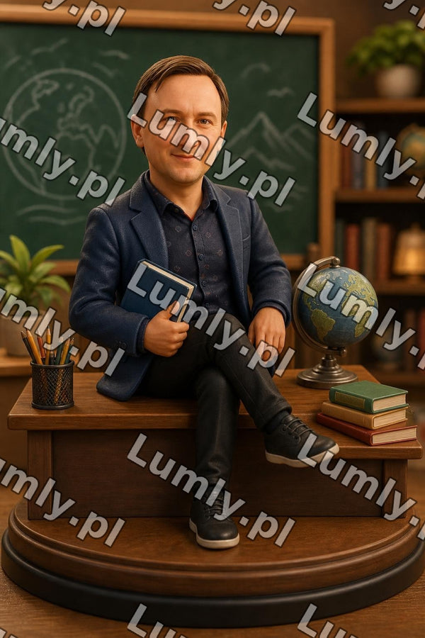 Plakat w czarnej ramce za szkłem - Rozmiar 20×30 cm