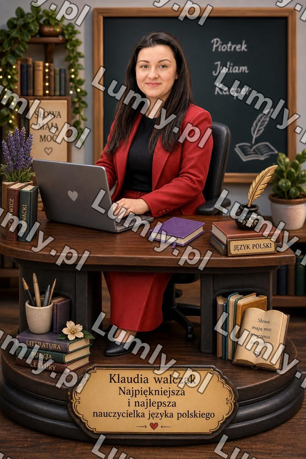 Plakat w czarnej ramce za szkłem - Rozmiar 30×45 cm