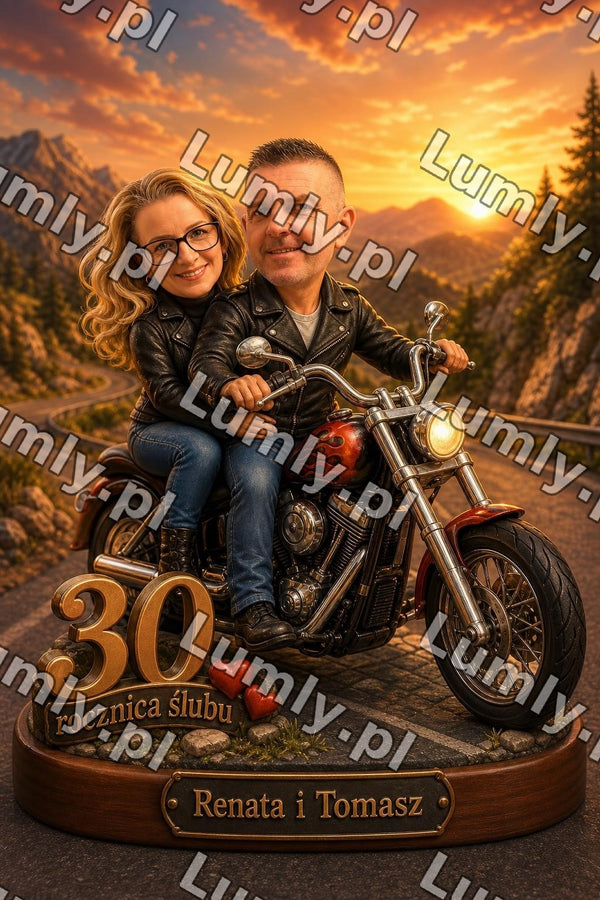 Plakat w czarnej ramce za szkłem - Rozmiar 20×30 cm