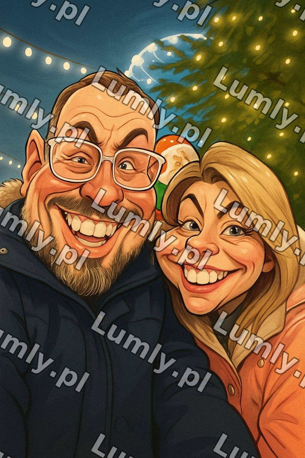 AI karykatura for PortretPar - 09951373