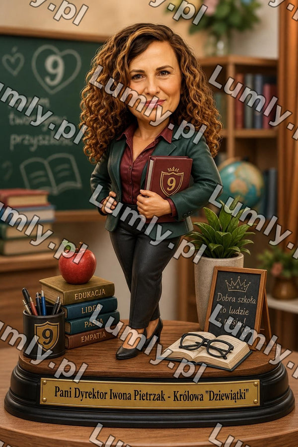 Plakat w czarnej ramce za szkłem - Rozmiar 20×30 cm
