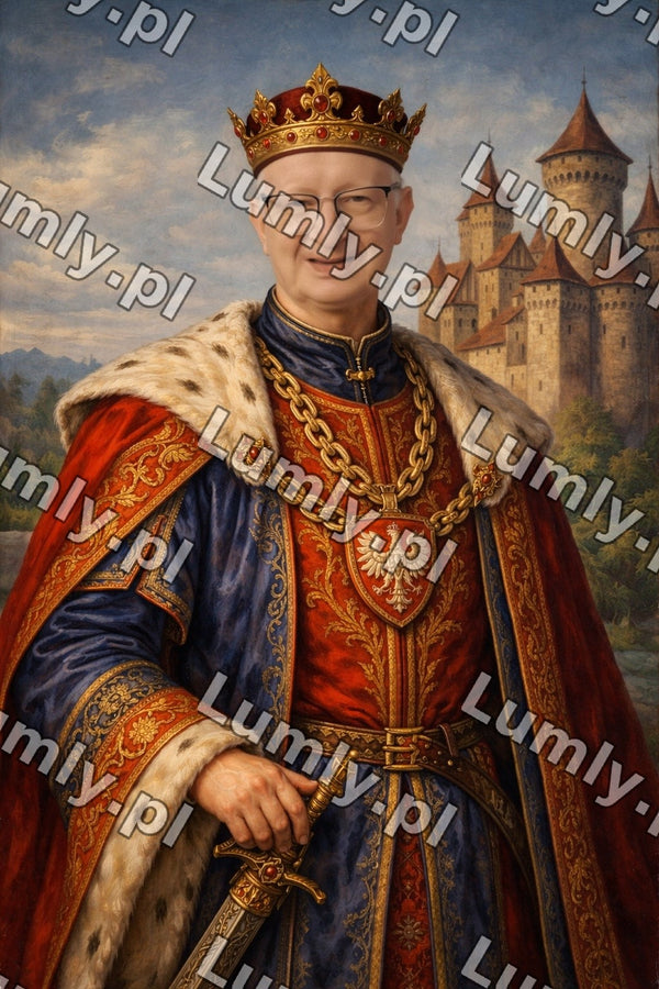Plakat w białej ramce za szkłem - Rozmiar 40×60 cm