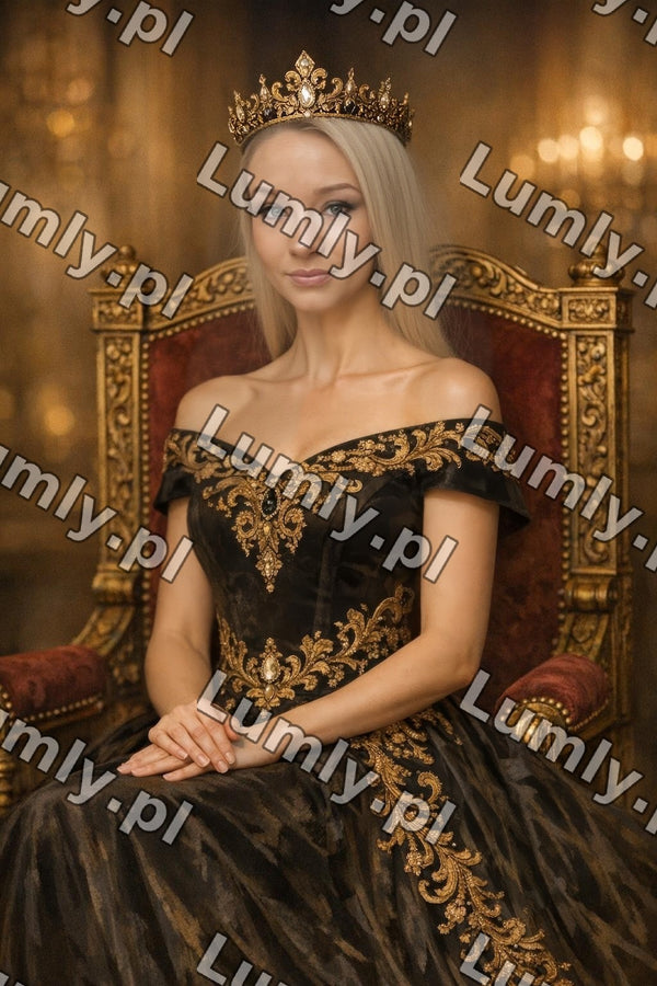 Plakat w czarnej ramce za szkłem - Rozmiar 50×75 cm