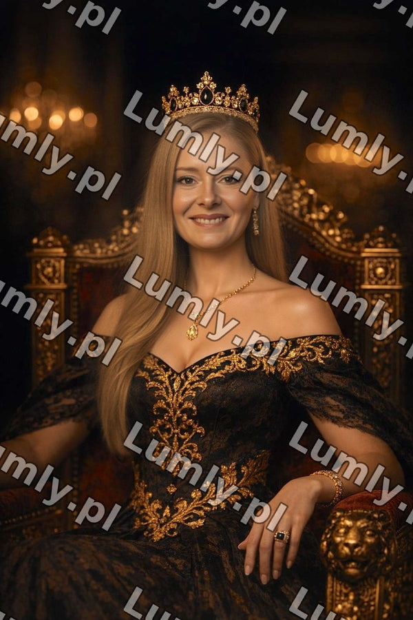 Plakat w czarnej ramce za szkłem - Rozmiar 40×60 cm