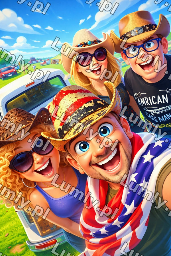 Wydruk na szkle na podstawce drewnianej - Rozmiar 15×21 cm