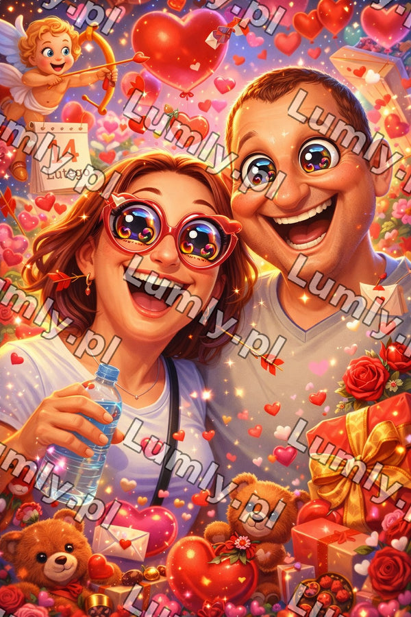 Plakat w czarnej ramce za szkłem - Rozmiar 40×60 cm