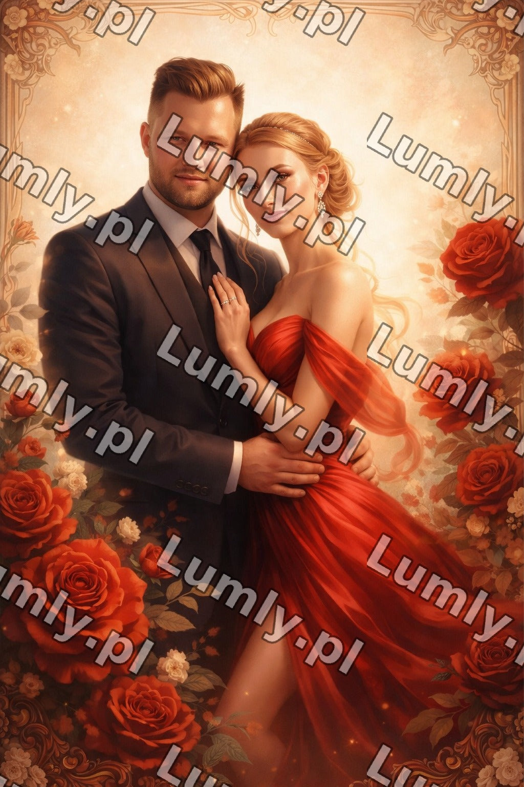 AI love-rose for Portretmin - 75015888