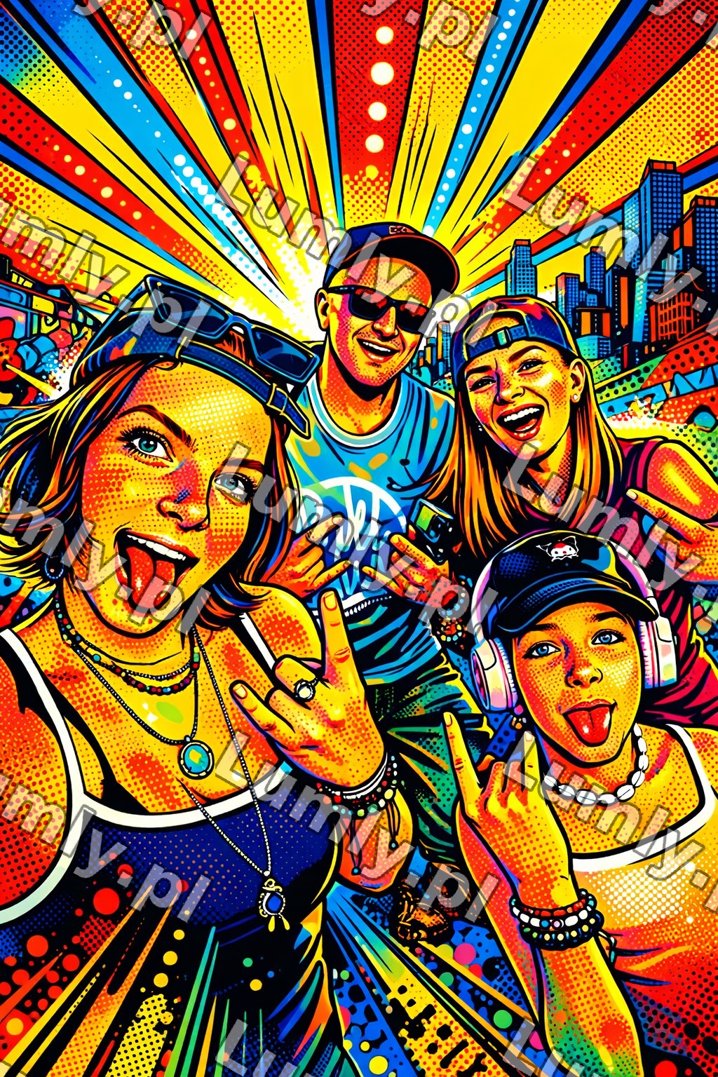 AI pop-art for Portretmin - 28150572